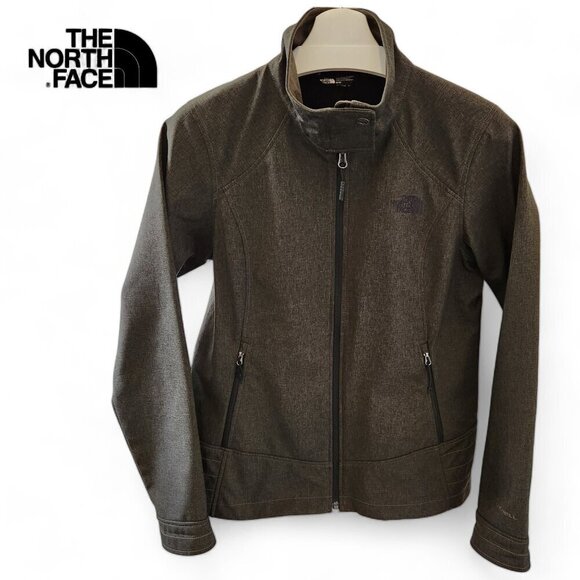 The North Face Women’s Green Windwall Fleece Lined Jacket size M - Picture 1 of 9